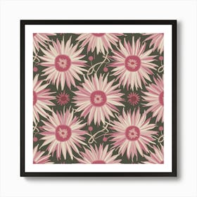 Pink Flower Pattern Art 8wxo5nrcqnmqe Ppqto8bw I3jizsr9qyi4byclxqom G Art Print