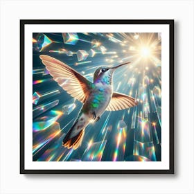 Humming Bird2 Art Print