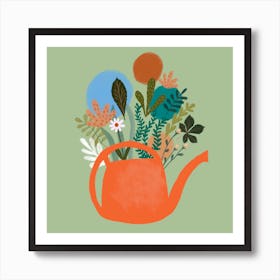 Watering Can Art Print