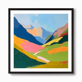 Abstract Travel Collection Austria 1 Art Print