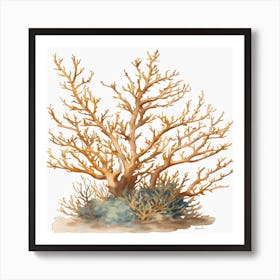 Coral Tree 1 Art Print