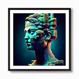 Abstract 3d Art Art Print