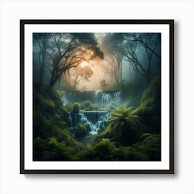 Mystical Waters Art Print