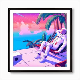 Futuristic Art Art Print