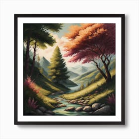 Subtle landscaping Art Print