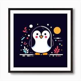 Penguin 9 Art Print