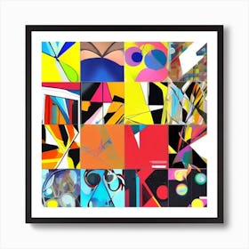 Abstract Painting 3 Art Print