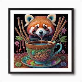 Red Panda Art Print