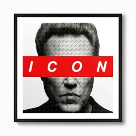 Icon - Christopher Walken Art Print