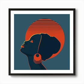 African Woman 95 Art Print