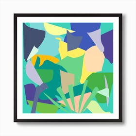 Garden In Paradise Art Print