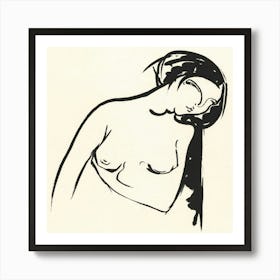 Nude Woman 2 Art Print