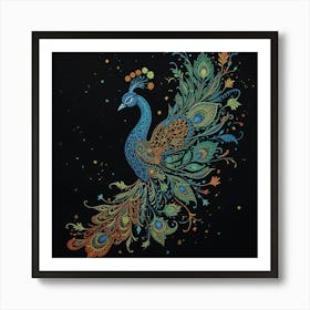 Peacock 28 Art Print