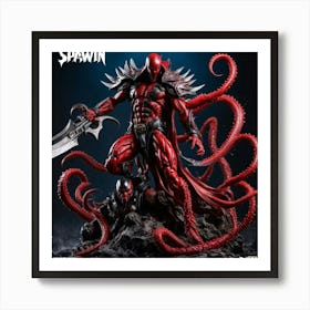 Spawn spec face Art Print