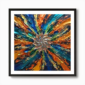 Abstract Painting 12 Art Print