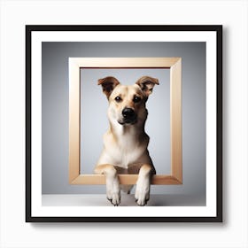 Cute Dog Art Print