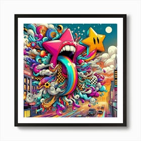 Psychedelic Art 56 Art Print