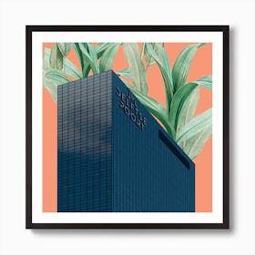 Plant Building II Art Print