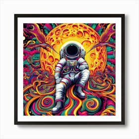 "El Dorado" Moon Man Collection [Risky Sigma] Art Print