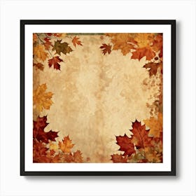 A Vintage Inspired Design That Celebrates Thanksgiving Embodying The Rich Hues And Muted Colors Of (7) 1 Art Print