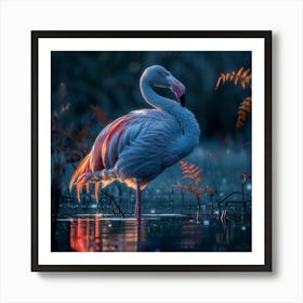 Flamingo 6 Art Print