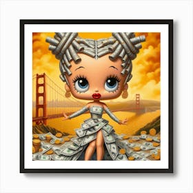 Money Doll Art Print