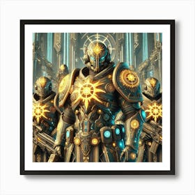 Solar Guardians Converted 2 Art Print