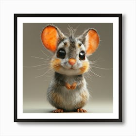 Cute Mouse 24 Art Print