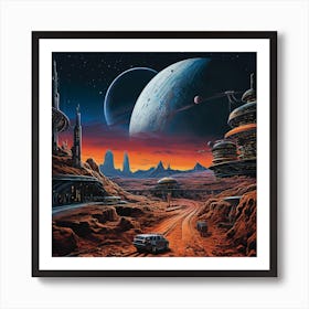 Space City Art Print