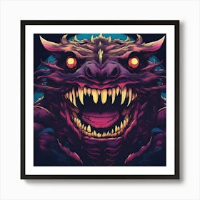 Monster Art Art Print