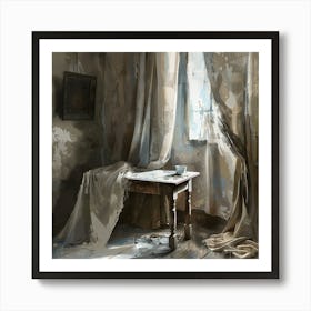 Room With A Window Art Print