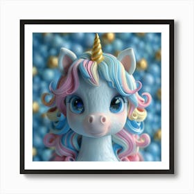 Secret Symphony Unicorn Art Print