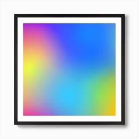 Abstract Colorful Background 4 Art Print