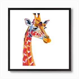 Giraffe 02 Art Print