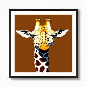 Giraffe Art Print Art Print