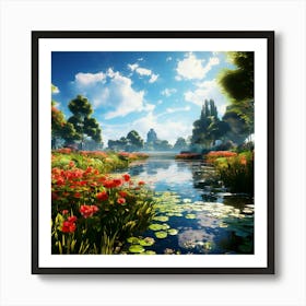 Water Lily 4 Art Print