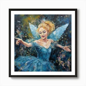 Fairy Prancing Art Print