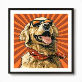 Golden Retriever 5 Art Print