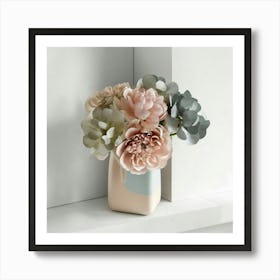 Vase Of Flowers 1 Art Print