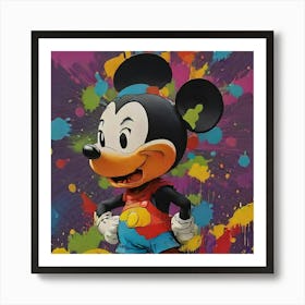 Mickey Mouse Art Print