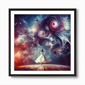 Psychedelic Painting 1 Art Print