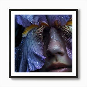 My Name is Iris Art Print