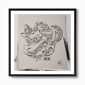 Dragon Tattoo Art Print