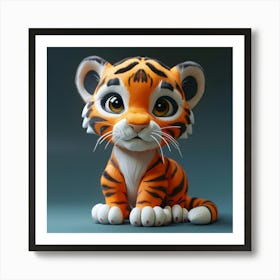 Tiger Cub 1 Art Print