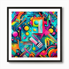 Abstract Art 4 Art Print