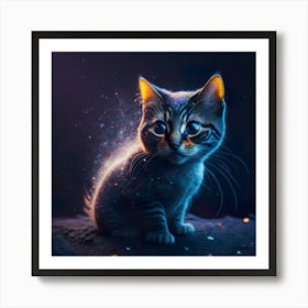 Cat Galaxy (23) Art Print
