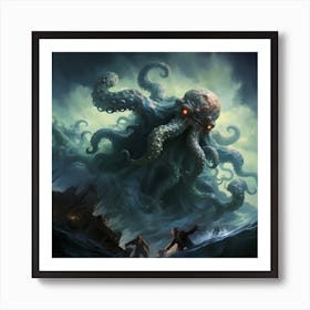 Cthulhu 1 Art Print