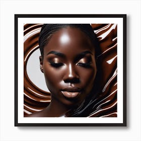 Afro Beauty Art Print