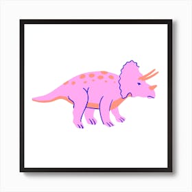 Triceratops Art Print