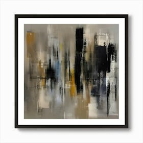 Abstract Cityscape Art Print